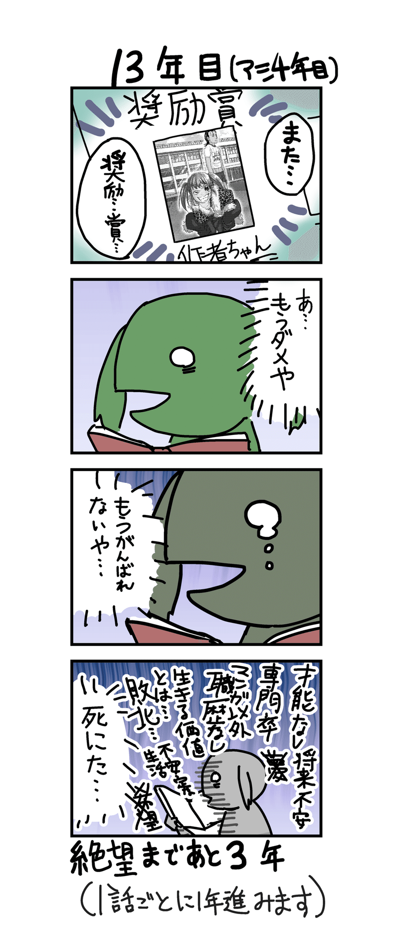 １５年後に絶望する漫画家志望 完結編 どでんちゃん Note