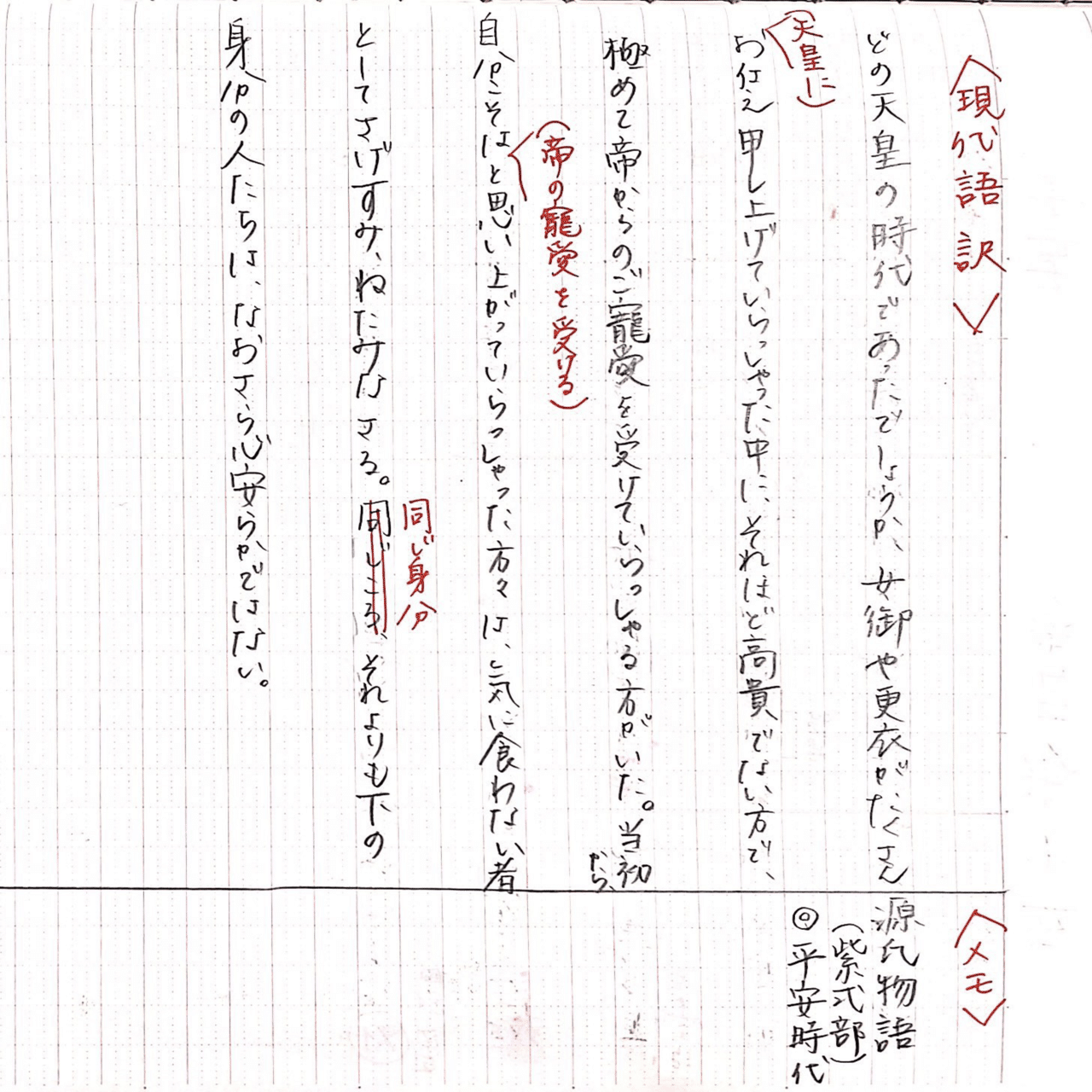 スタディデイズ ノートの取り方 国語編 Studydays Note