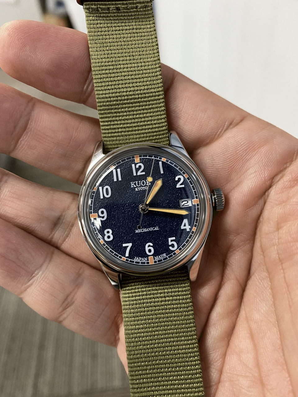 53日目】KUOE腕時計「OLD SMITH 90-002」が到着!|カワサキゴロー 53日目】KUOE腕時計「OLD SMITH 90-002」が到着!|カワサキゴロー