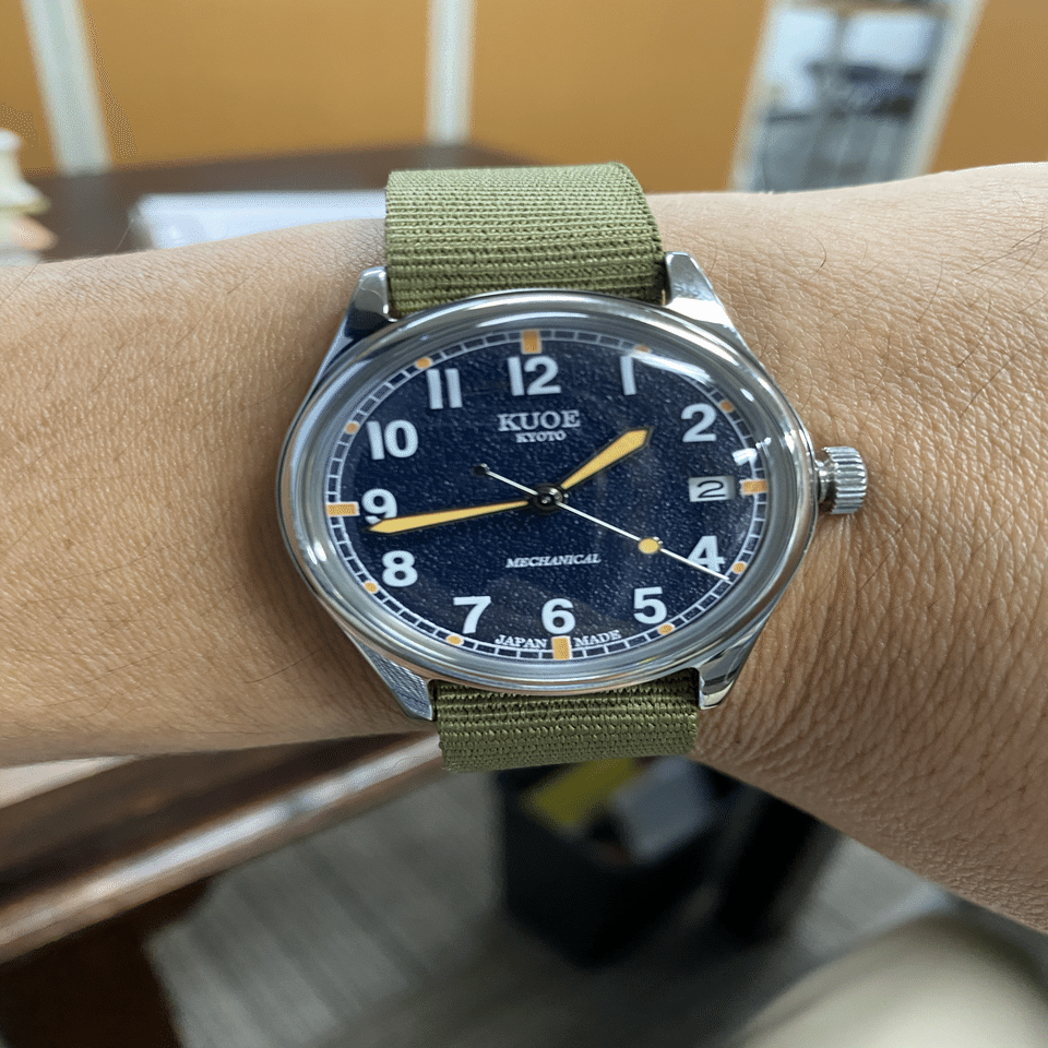 53日目】KUOE腕時計「OLD SMITH 90-002」が到着！｜カワサキゴロー
