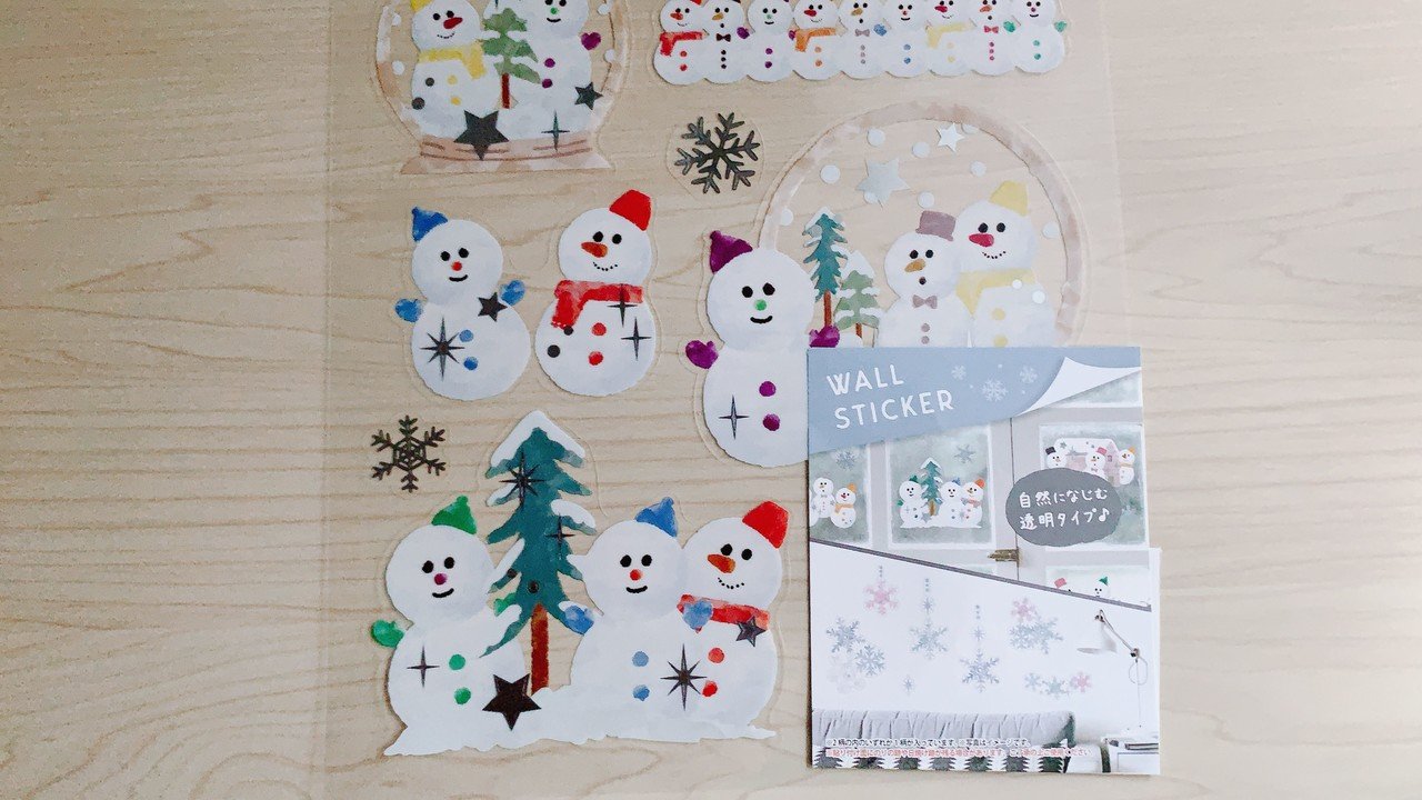 キャンドゥで9人仕様の雪だるまシール発見 スノ活に使える Nico にこ Note キャンドゥで9人仕様の雪だるまシール発見 スノ活に使える Nico にこ Note