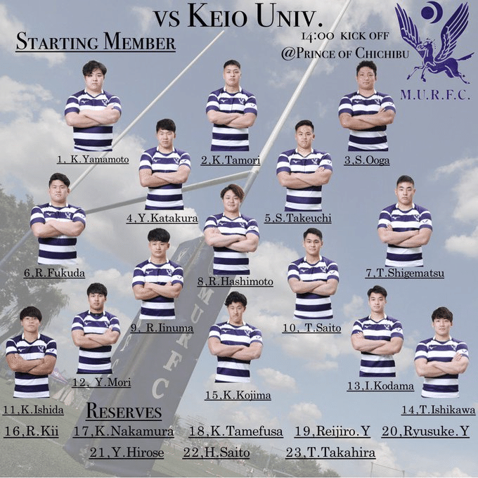 大学ラグビー　対抗戦　11/3  明治　早稲田　慶應　帝京　A席2枚 大学ラグビースケジュール 帝京×明治は11月19日。100回目の早慶