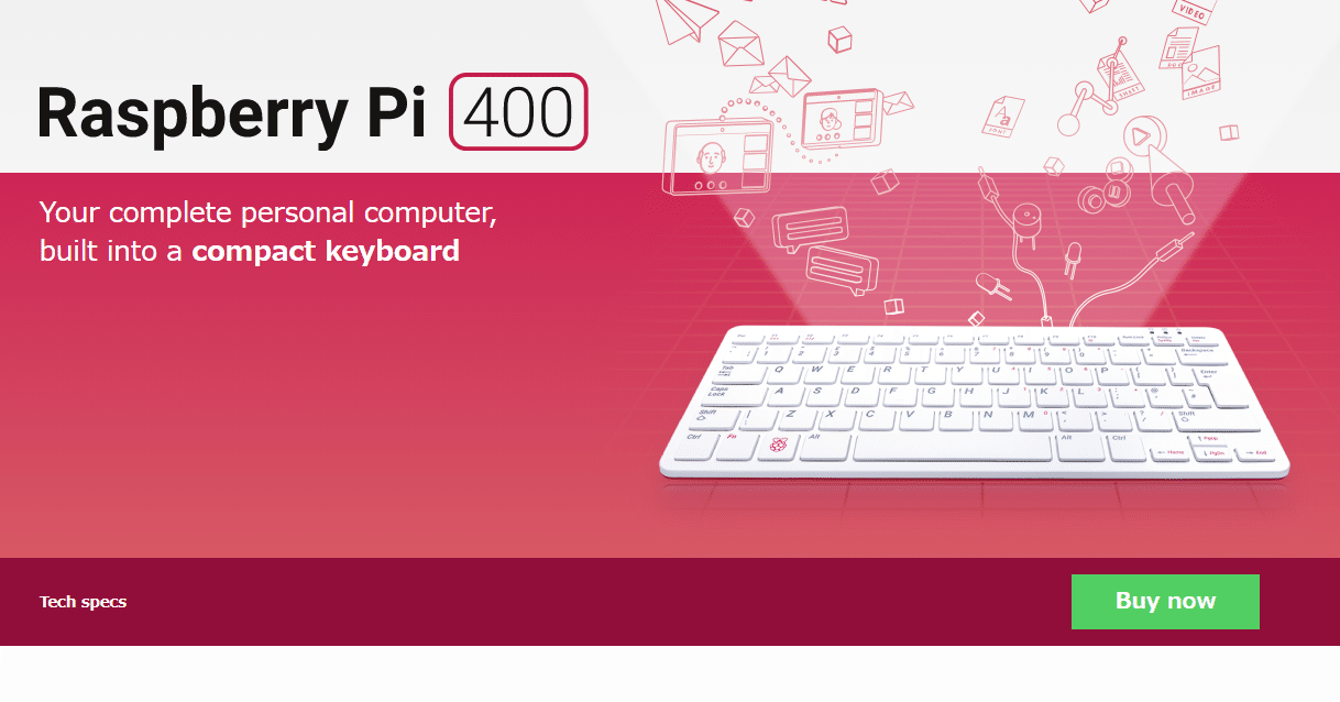 Raspberry Pi 400 に期待！☆｜神楽坂らせん