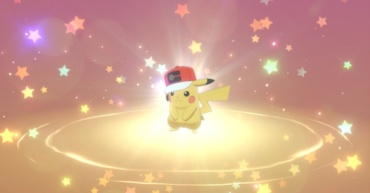 ポケモン剣盾 配布限定ポケモンメモ サトシピカチュウ がみ Note