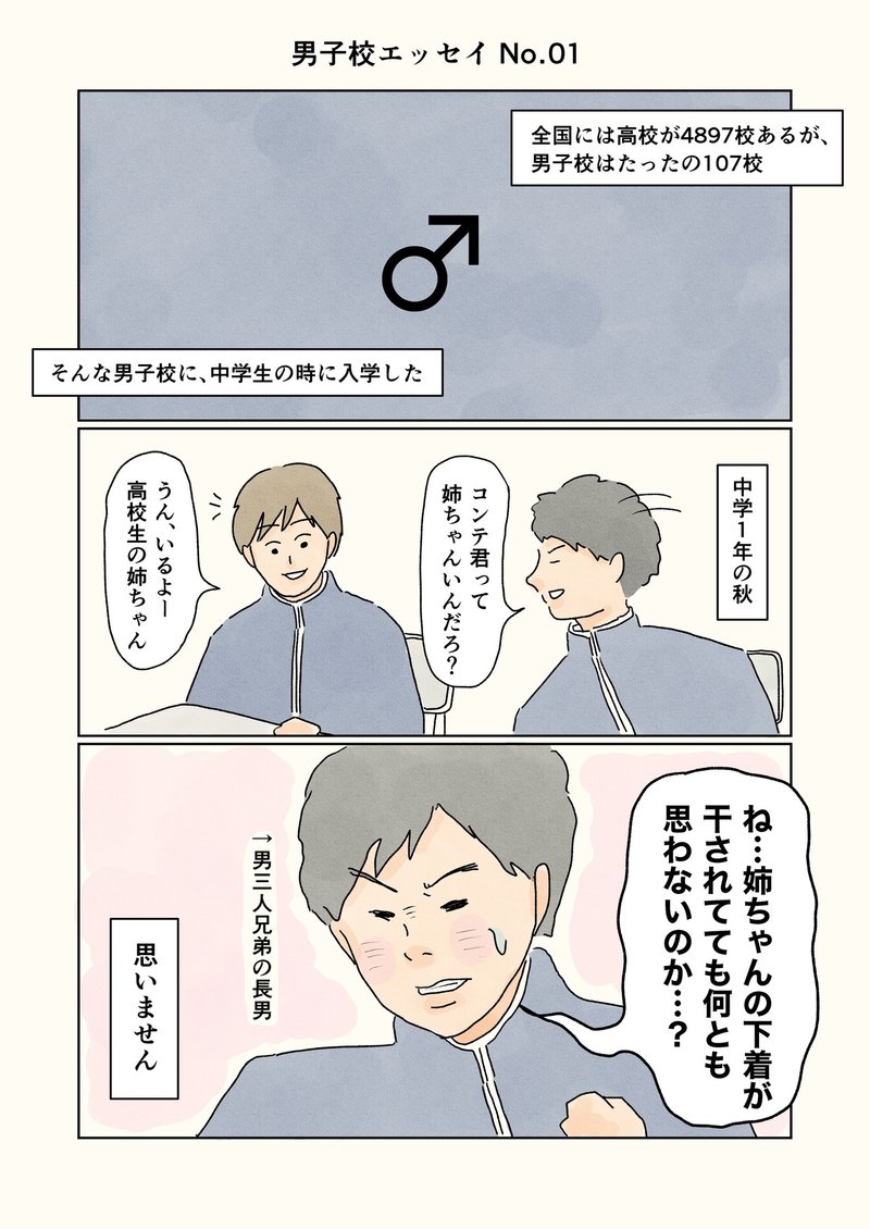 メイキング Of 男子校エッセイ No 1 19 Conte Kun Note メイキング Of 男子校エッセイ No 1 19 Conte Kun Note