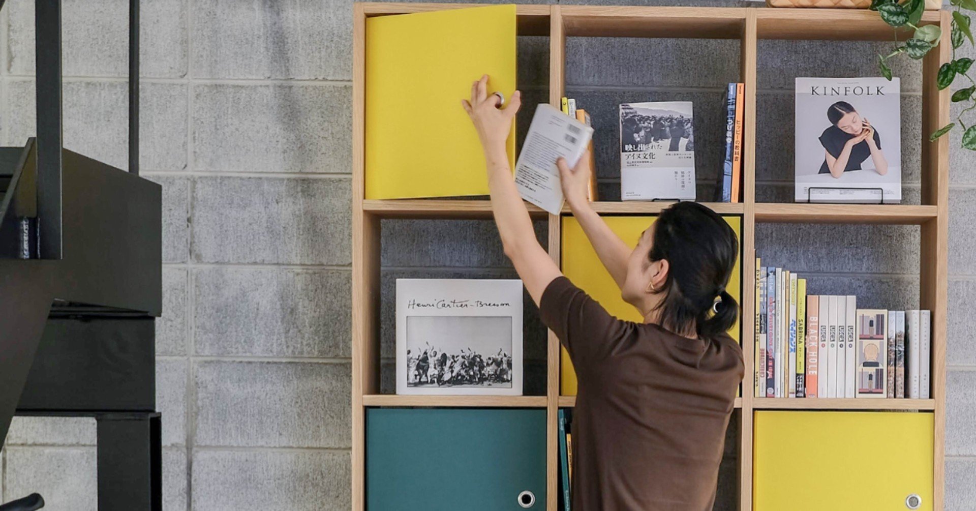 無印良品 スタッキングシェルフ用扉・アクリル