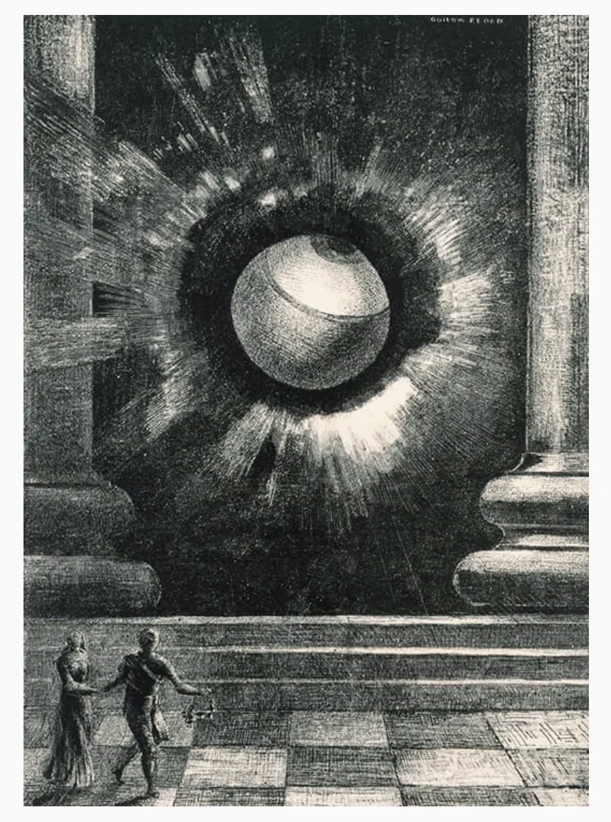 ルドンの黒い絵と華やかな絵が魅力的。＜三菱一号館美術館 1894Visions