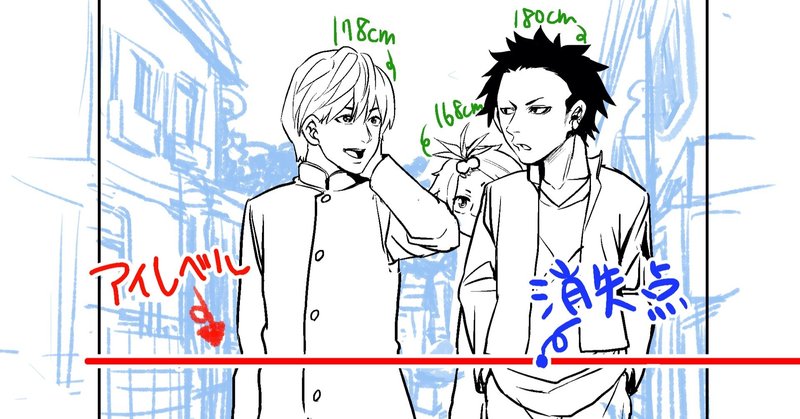 アイレベルからキャラクターと背景を描く方法 どでんちゃん Note アイレベルからキャラクターと背景を描く方法 どでんちゃん Note