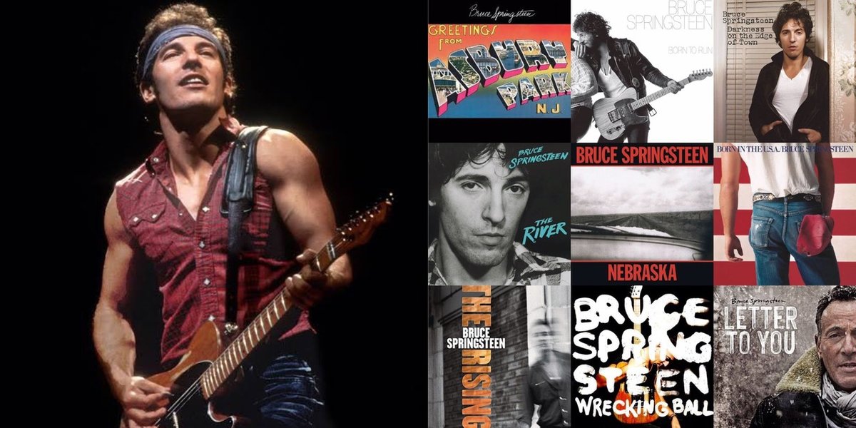 ブルース・スプリングスティーン(Bruce Springsteen) アルバム
