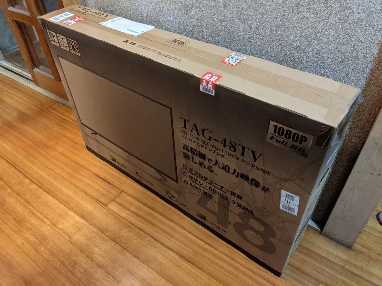 総額3万円代！！48インチ壁掛けテレビを自作してみた！！｜Take