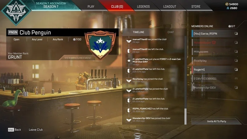 Apex Legends シーズン7 スタート パッチノート アプデまとめ Hys ひす 11 29 Note Creator S Cup Note