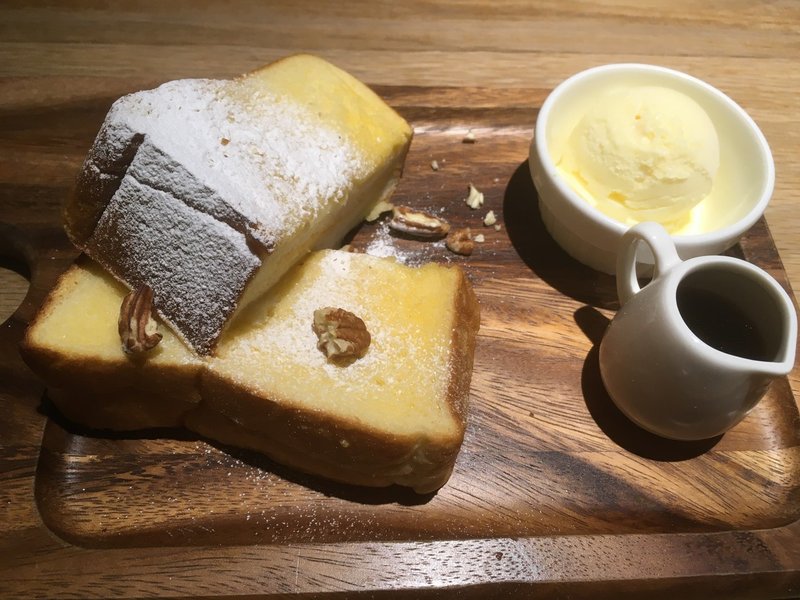 仙台 一番町 The Most Bake Shop のフレンチトースト Invincible Hound Note