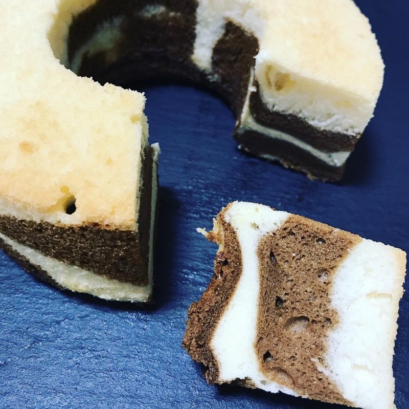 シマシマシフォンケーキをトースト Chisaco Note