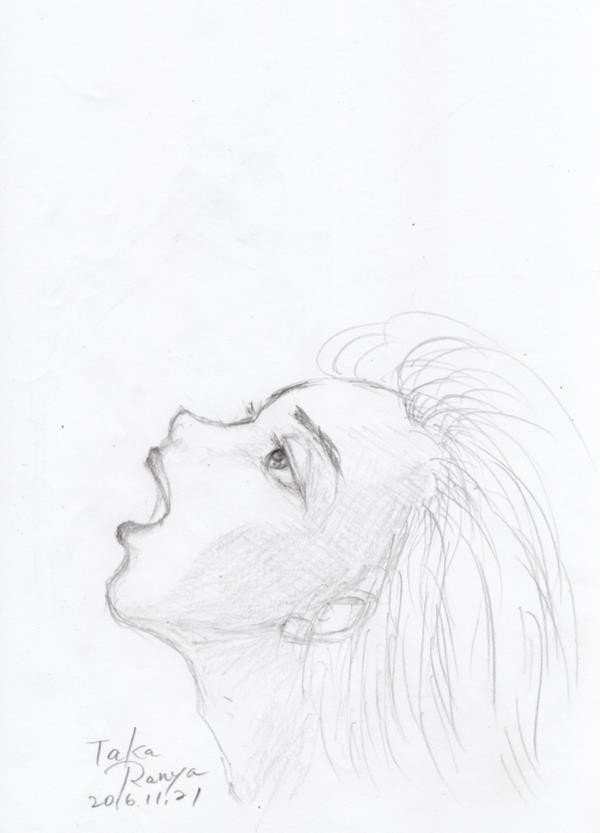 届け 歌声 歌ってみた25 鉛筆画 Face23 たからにゃ イラスト Note