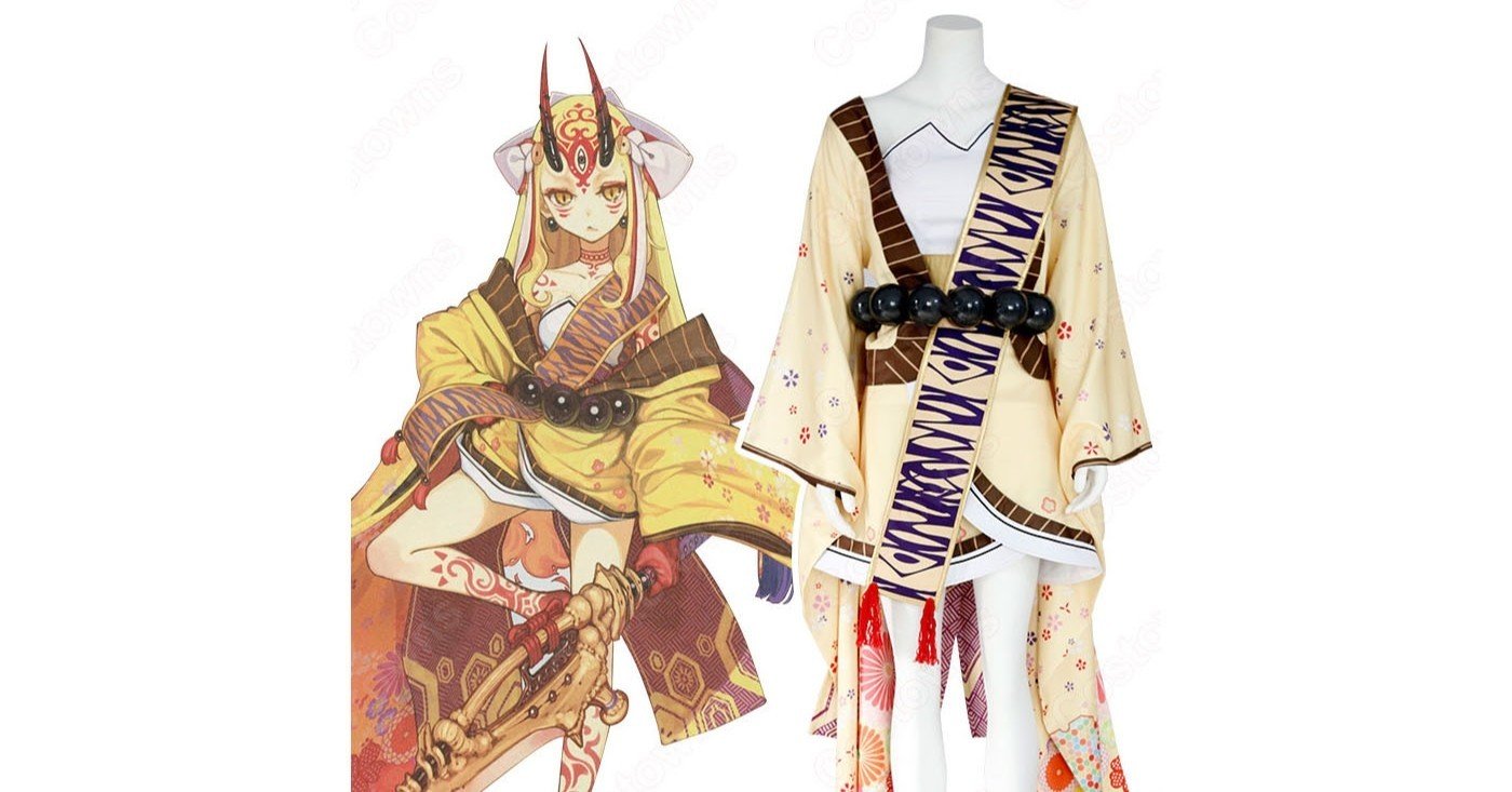 茨木童子 コスプレ衣装 【Fate/Grand Order】cosplay 戦闘服｜costowns