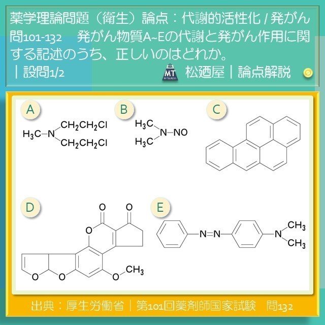 薬剤師国家試験 薬剤師国家試験 第97回 問276-277 過去問解説 | 薬学まとめました