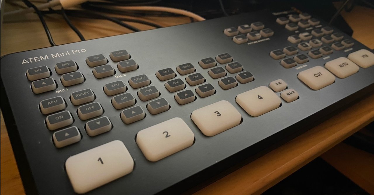 ATEM Mini を使ってみた備忘録｜澁谷洋平a.k.a.うすめの石Z