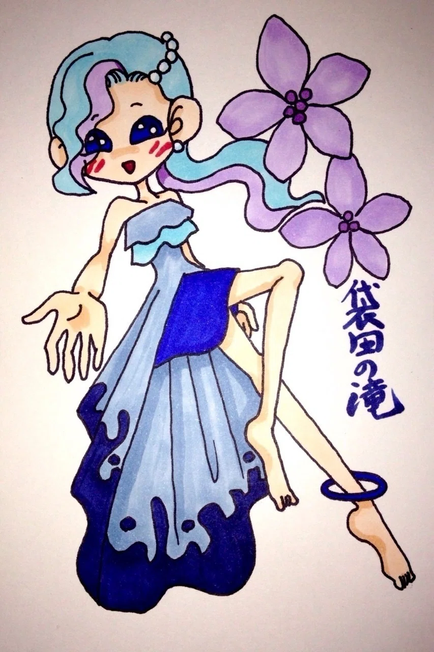 茨城県観光地擬人化ぬりえ自分でぬった Minpai Note