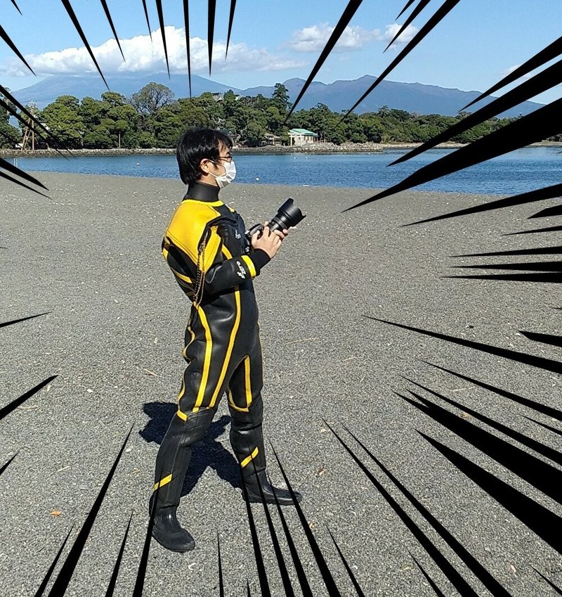 新人奮闘記 第6回 水中写真家 堀口和重さんに教わる 水中ライトを使った写真撮影 Zeroノート Note 新人奮闘記 第6回 水中写真家 堀口和重さんに教わる 水中ライトを使った写真撮影 Zeroノート Note