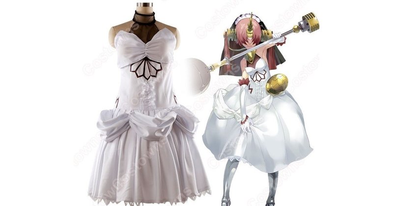 フランケンシュタイン コスプレ衣装 Fate Apocrypha Cosplay 黒のバーサーカー 花嫁姿 Costowns Shops Note