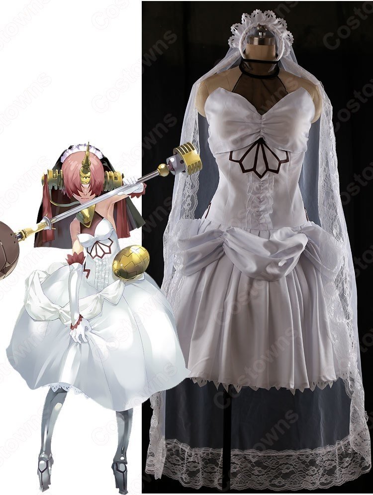 フランケンシュタイン コスプレ衣装 Fate Apocrypha Cosplay 黒のバーサーカー 花嫁姿 Costowns Shops Note