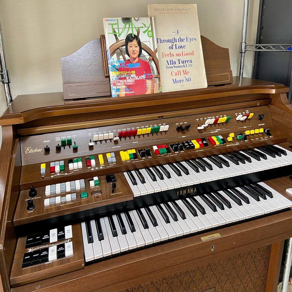 エレクトーンD700本体のみ ヤマハ エレクトーン D-700 「モア」｜アキラ@レトロ_エレクトーン