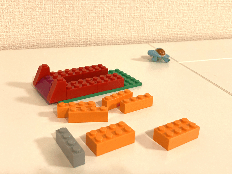 レゴの作り方7、ゆうやけSL。黄色のアイデアボックススペシャル(10698