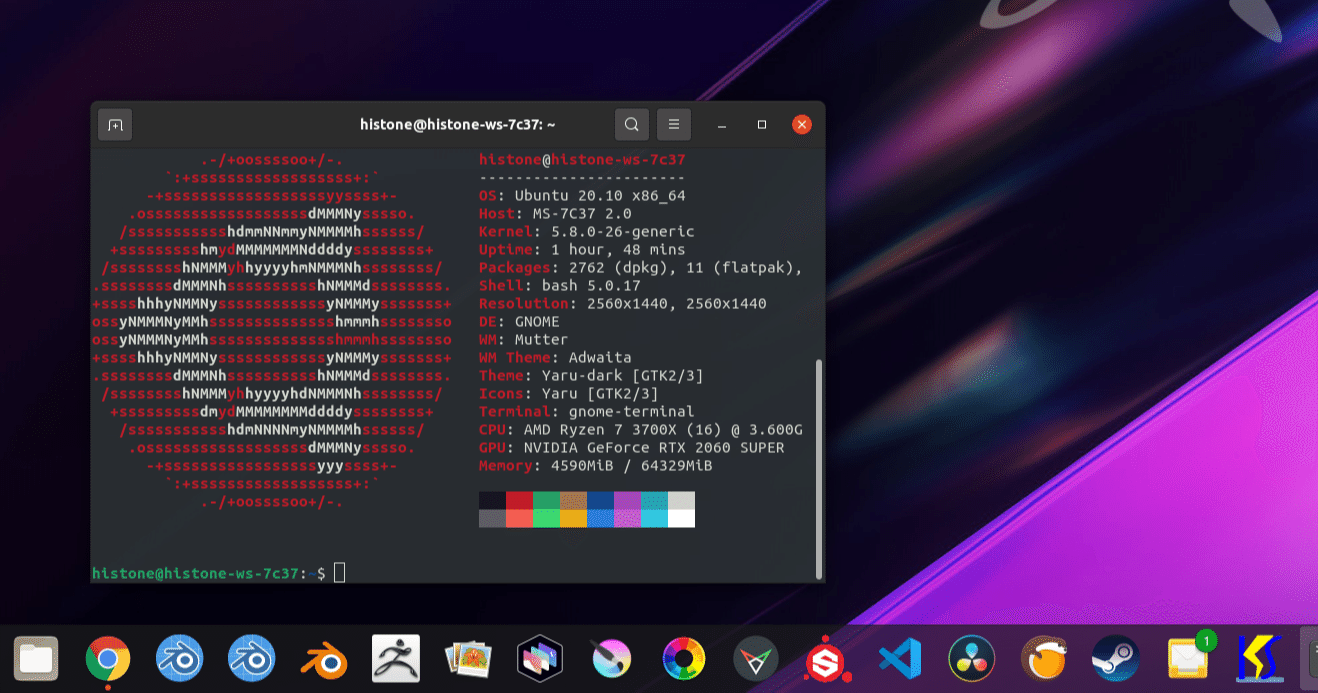 Linux 使用アプリリスト 年11月 Histone Note