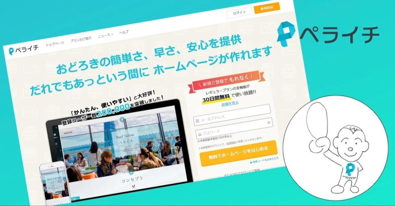 スマホでペライチ⑤「背景画像変更」|添田 健 / ひとり起業家のIT