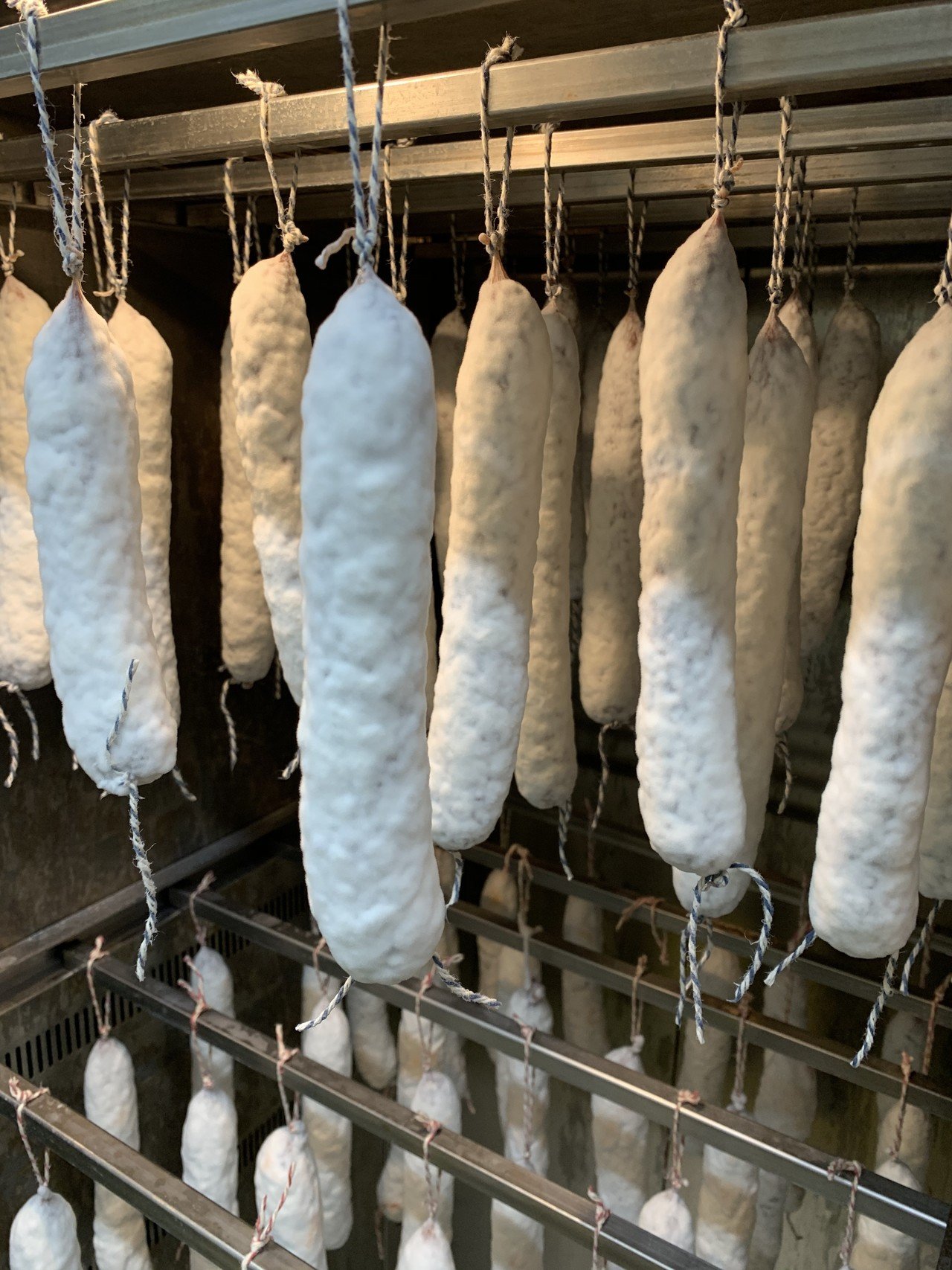 白カビ熟成サラミソーセージ Fuet フエ ポルチーニくん Note 白カビ熟成サラミソーセージ Fuet フエ ポルチーニくん Note