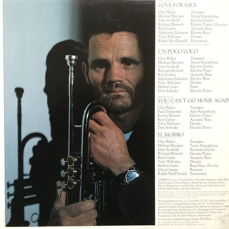 Chet Baker / You Can't Go Home Again|佐藤達哉 Chet Baker / You Can't Go Home Again|佐藤達哉