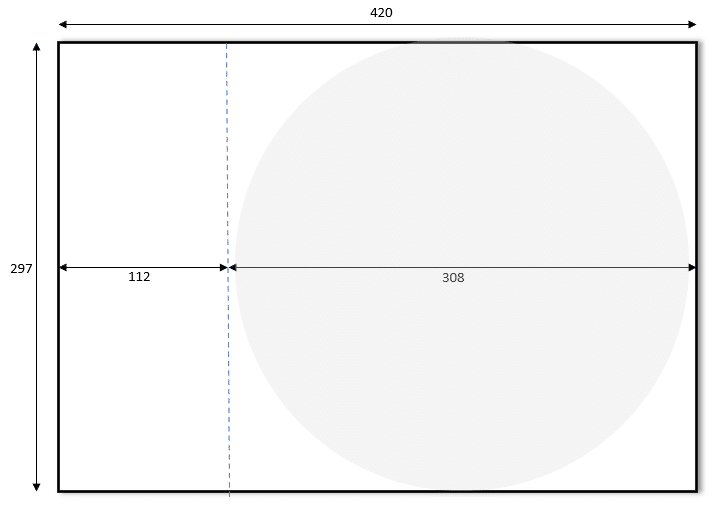 レコード袋 ストア 展開図