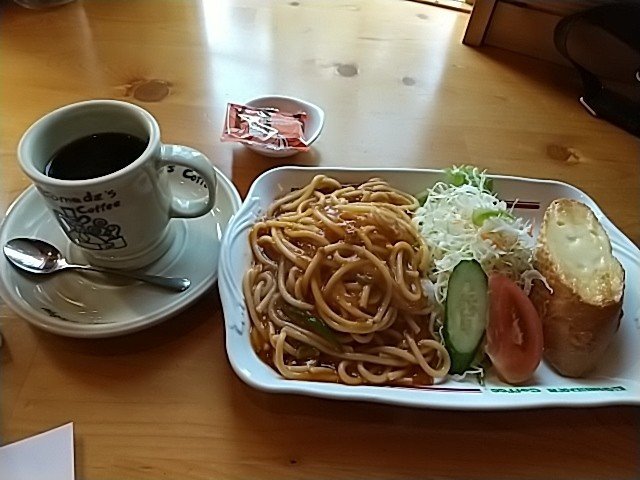 今日11月8日は数字の語呂合わせで いい名古屋めしの日 コメダ珈琲 で あんかけスパ を カフェインレスコーヒー とセットで美味しゅういただきました 1 2円 コメカでお会計 名 Yosuke Narukiyo Note