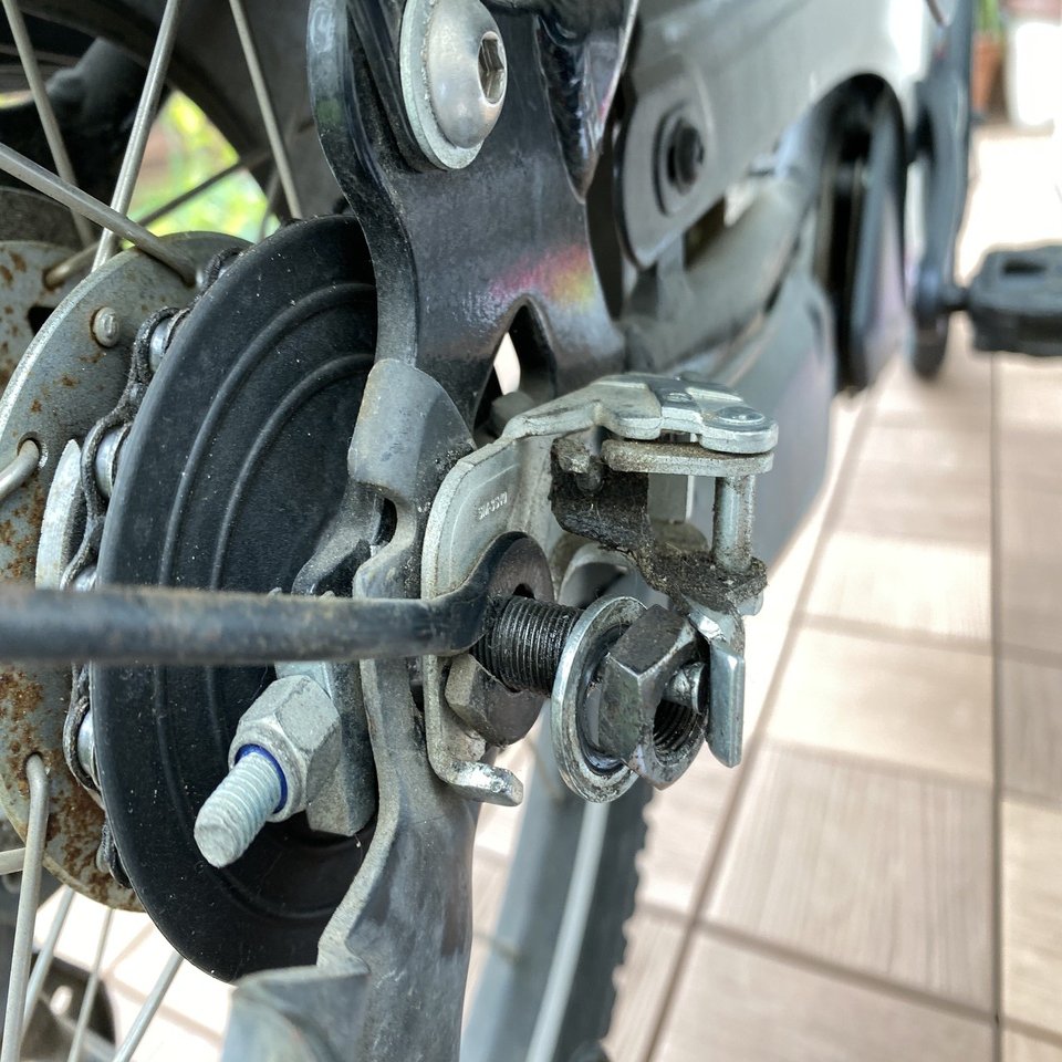 20円でやった電動自転車のパンク修理の作業メモ｜たけきゅう