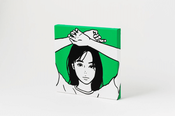 KYNE（キネ）「Untitled」2020シルクスクリーン ED100