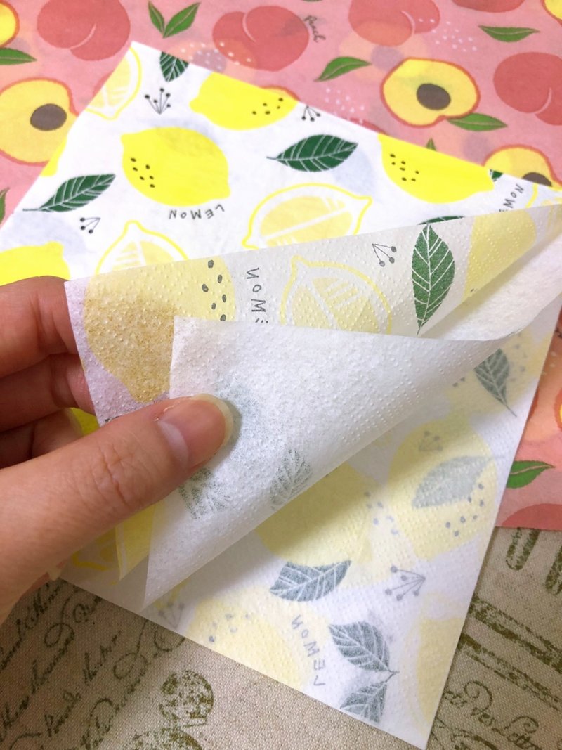 工作 ペーパーナプキンを紙にする 莉子 Note