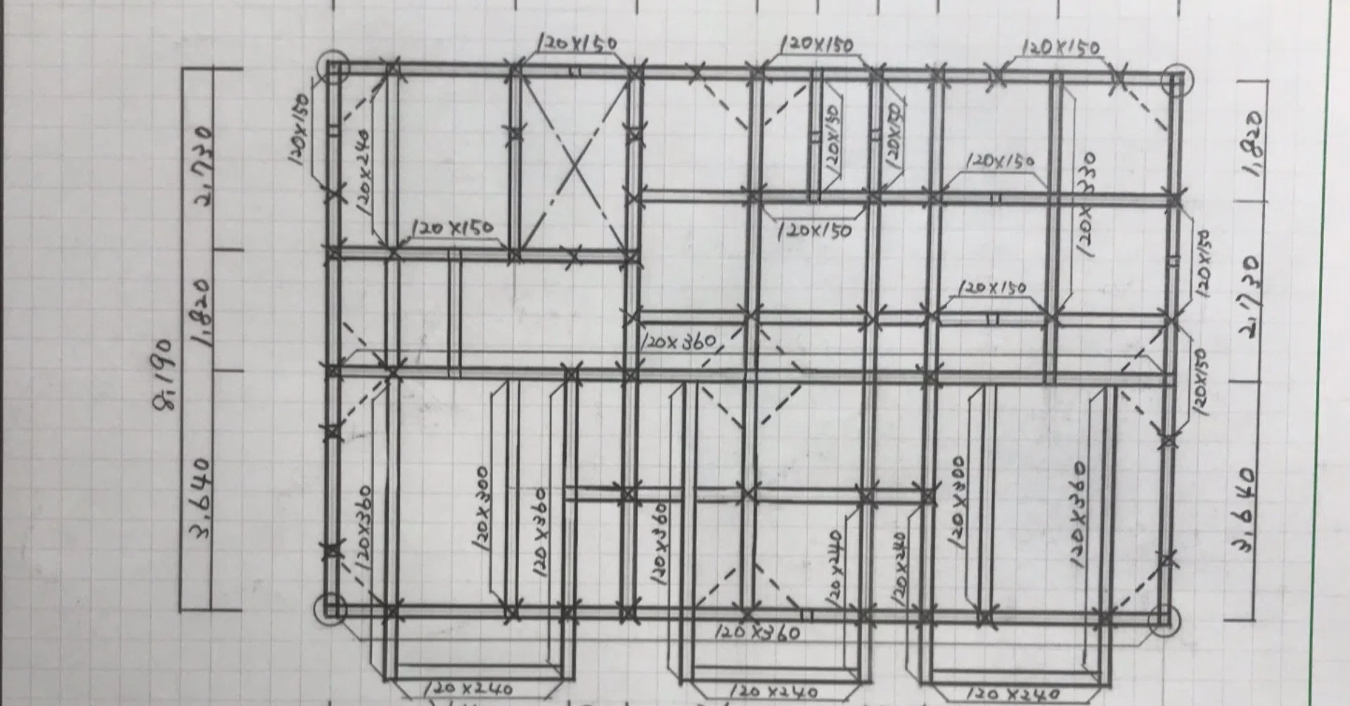 二級建築士【木造】製図(日建学院)16セット 独学二級建築士【20製図編】木造の2階床伏図兼1階小屋伏図を理解しよう