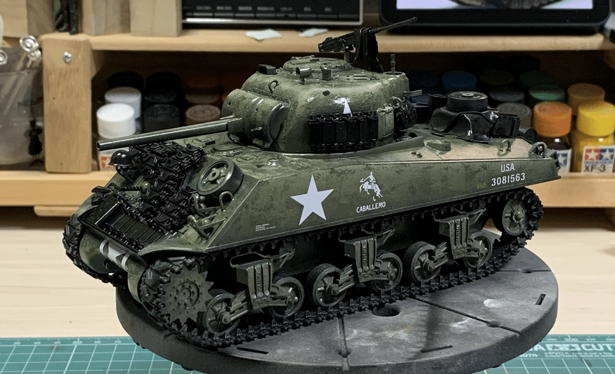 かわいい！ タミヤM4A3シャーマン 製作記｜杉さん 戦車、軍用車両