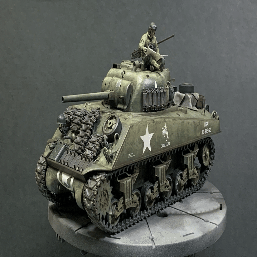タミヤM4A3シャーマン 製作記｜杉さん
