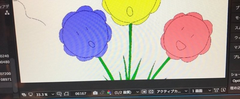 「花は咲く」制作風景