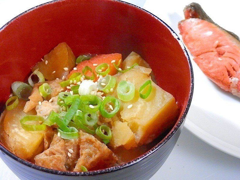 ジャガイモと油揚げの煮物 若狭たけし 漫画家 Note