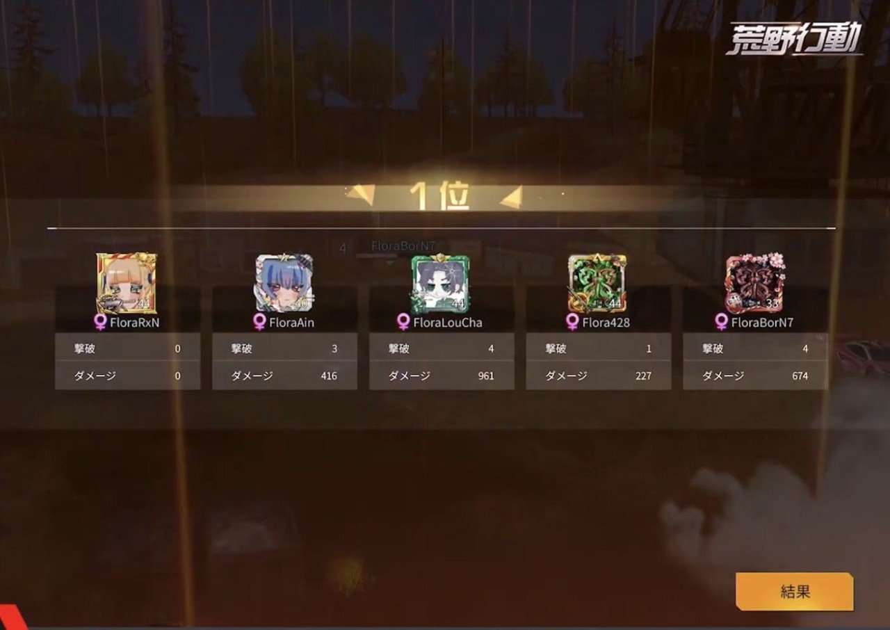 荒野行動】 FFL Season15 Day1 