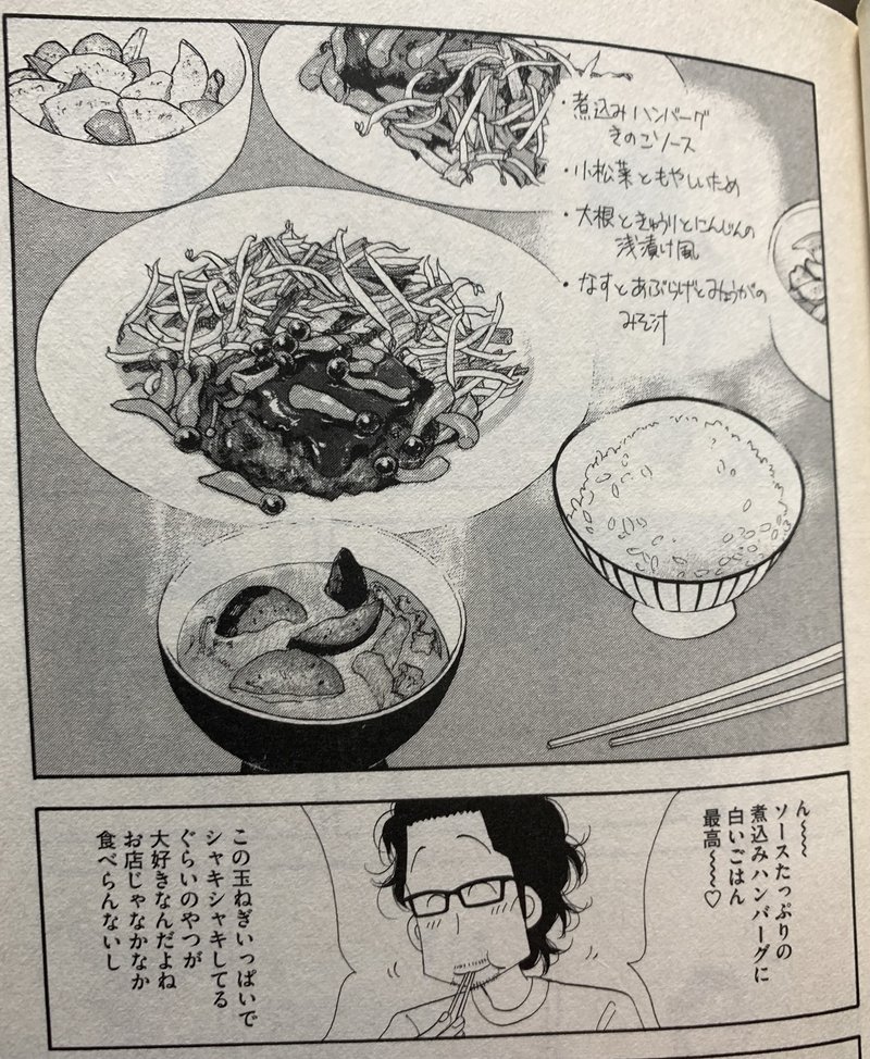 きのう何食べた の煮込みハンバーグ 11 9 おっさんの1ヶ月1万円くらい自炊日記 300円 吉田輝和 Note