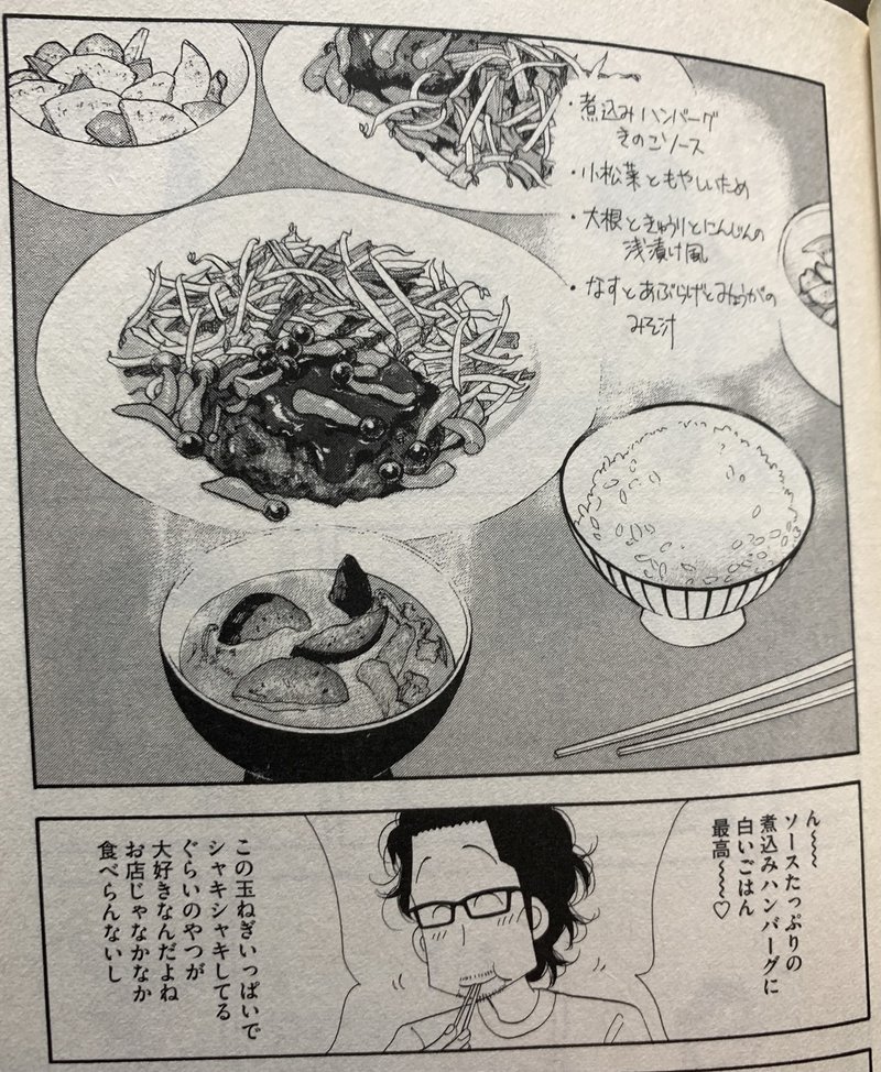 きのう何食べた の煮込みハンバーグ 11 9 おっさんの1ヶ月1万円くらい自炊日記 300円 吉田輝和 Note きのう何食べた の煮込みハンバーグ 11 9 おっさんの1ヶ月1万円くらい自炊日記 300円 吉田輝和 Note