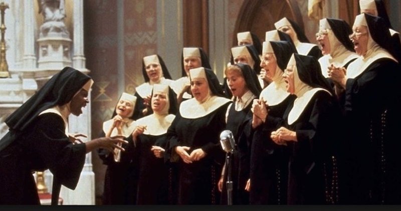 映画感想 sister act 天使にラブソングを 2020 11 09 ネオ無職 note