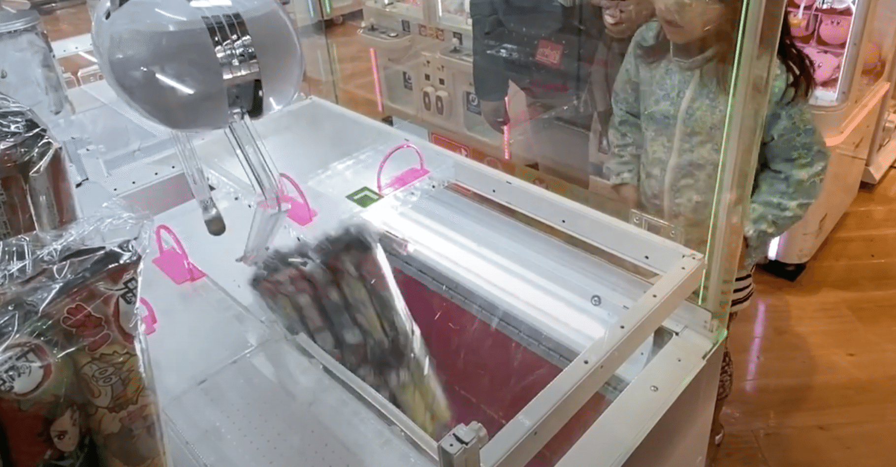 My642 娘への想い 大当たりクレーンゲーム 鬼滅の刃うまい棒 J150 475 ひのたま Note