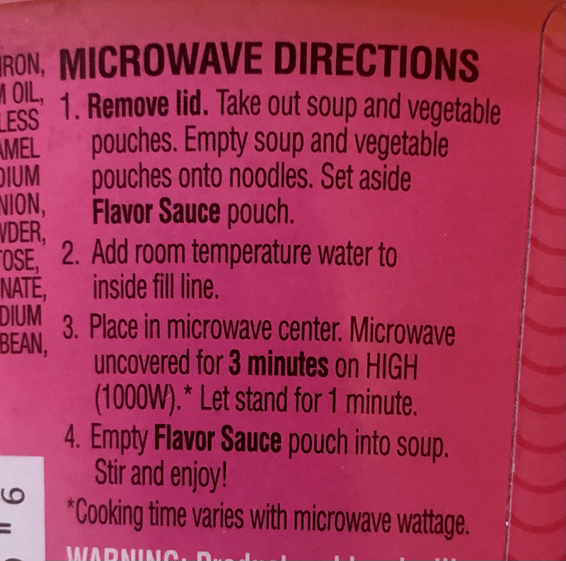 アメリカのカップラーメン 毛糸 Note