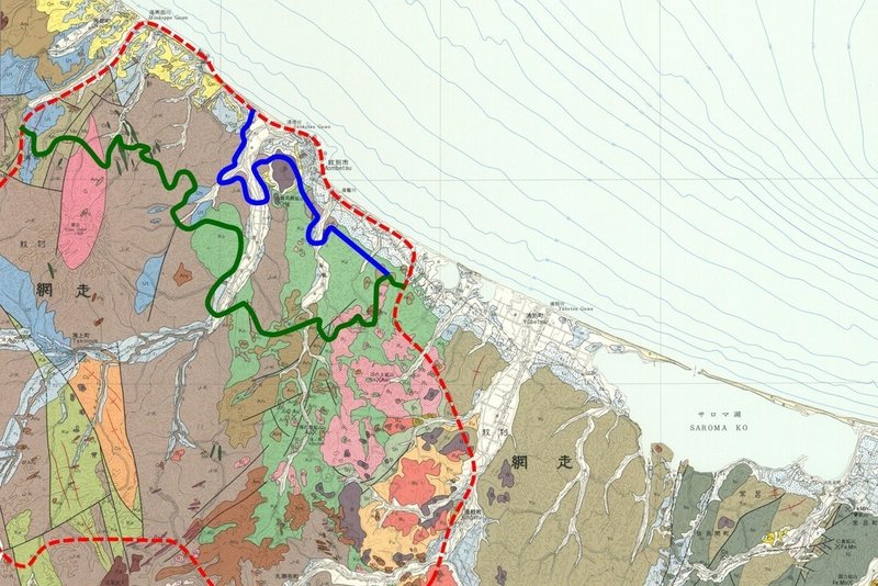 地形区分③_地質図