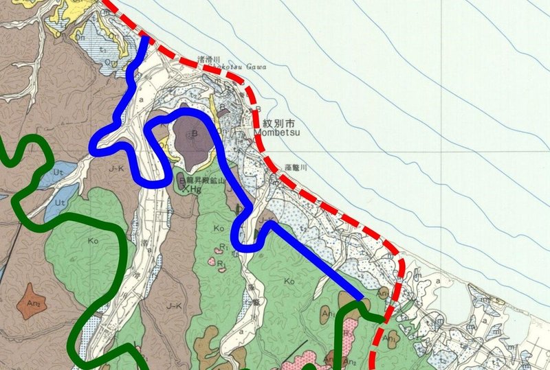 地形区分③_地質図③-①