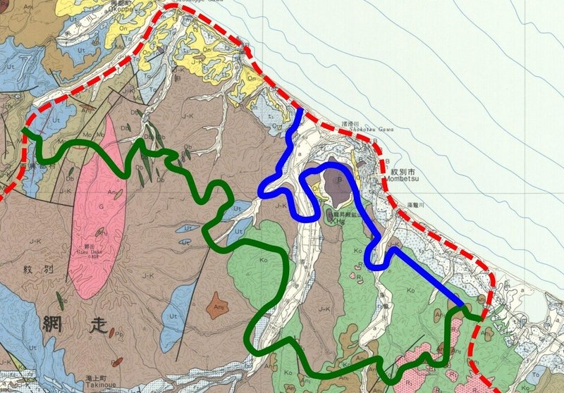 地形区分③_地質図③-②